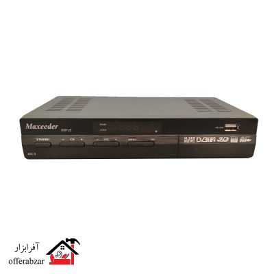 گیرنده دیجیتال مکسیدر مدل MX-3 3007LE دارای قابلیت فراوان از جمله پشتیبانی از تمامی کانال های صدا و سیما همراه با آخرین ویرایش ها می باشد.گیرنده دیجیتال مکسیدر مدل MX-3 3007LE دارای قابلیت فراوان از جمله پشتیبانی از تمامی کانال های صدا و سیما همراه با آخرین ویرایش ها می باشد.