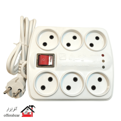 محافظ کامپیوتر 6 خانه تیراژه 3 متری مدل S5000