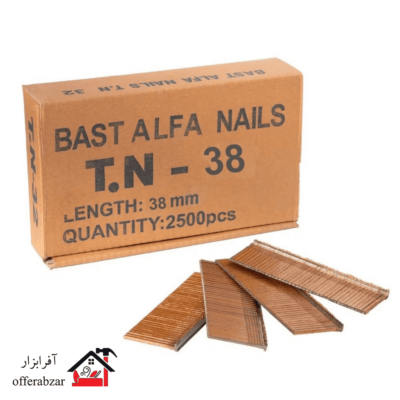 میخ تی ان TN38 آلفا بسته 2500 عددی